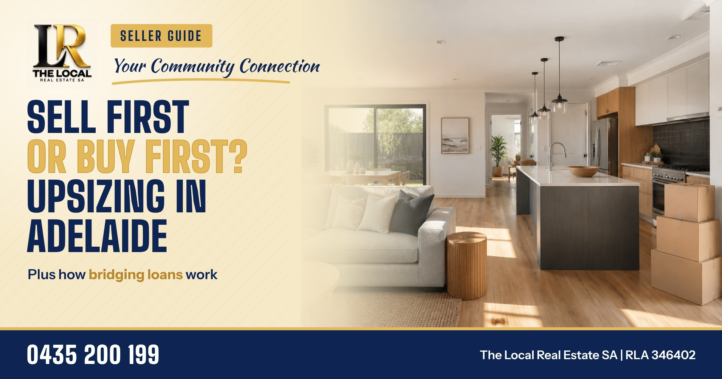 Sell First or Buy First? How to Upsize in Adelaide (and How Bridging Loans Work)